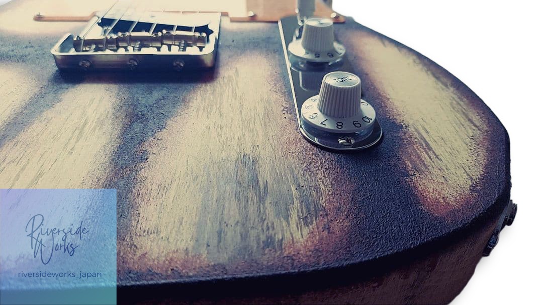 38Guitars Telecaster TL RustHoney Relic Rust Finish