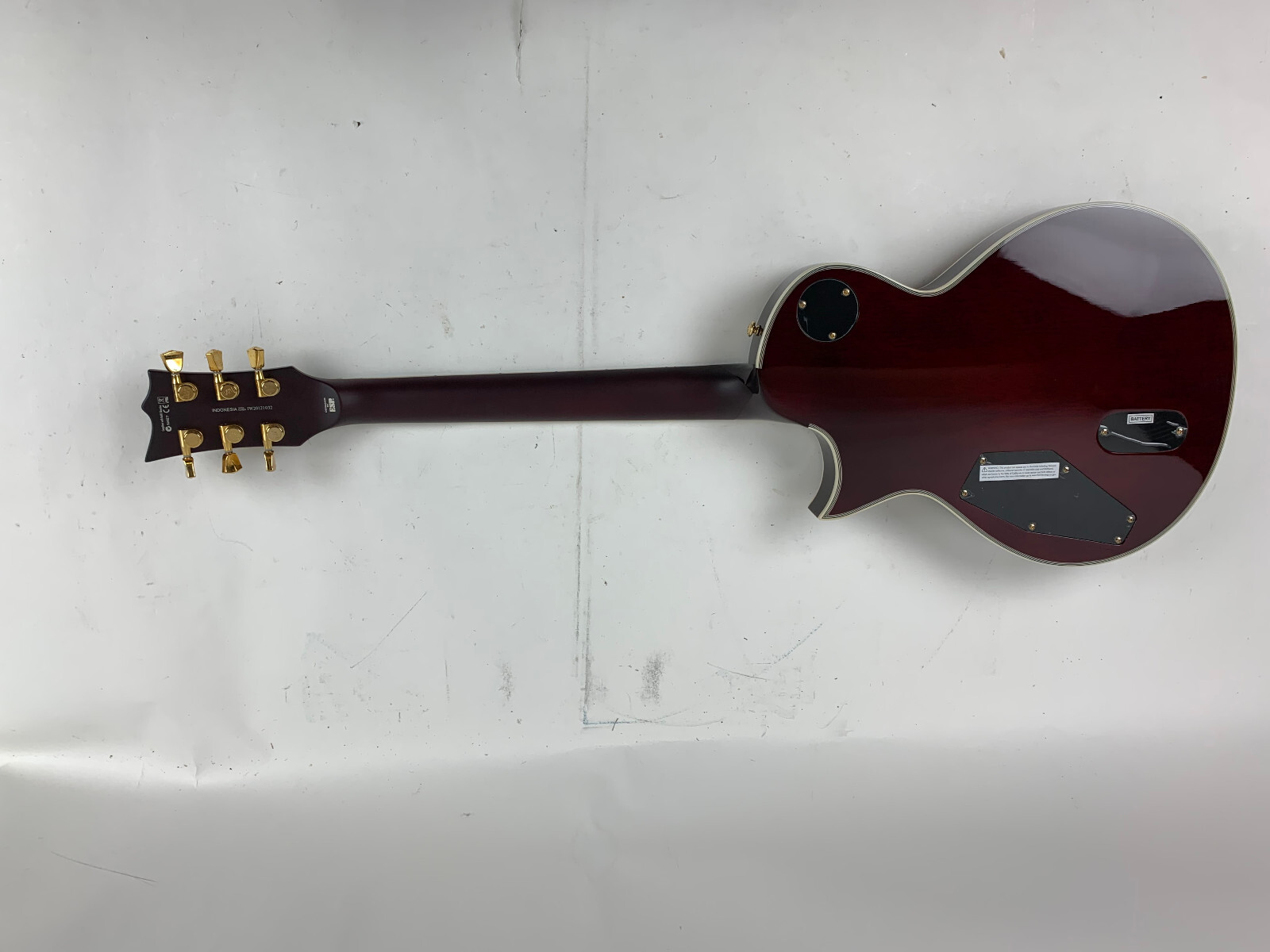 ESP LTD EC-1000T CTM See Thru Black Cherry FM Electric Guitar B-Stock