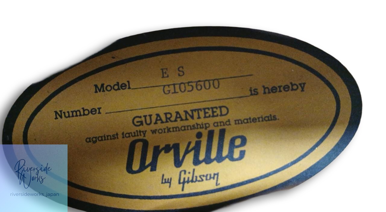 Orville by Gibson Semi-Hollow Electric Guitar ES Model