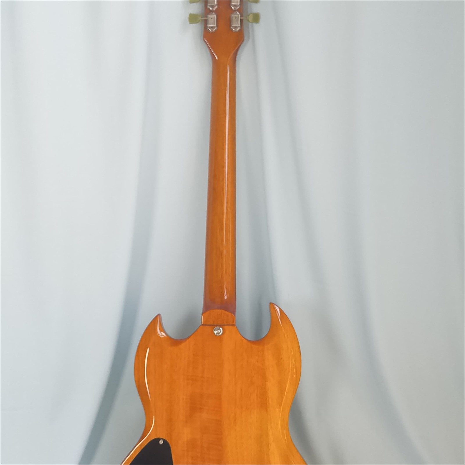 “Little Devil” Standard Natural Solid Body Electric Guitar Mahogany Body 22Frets