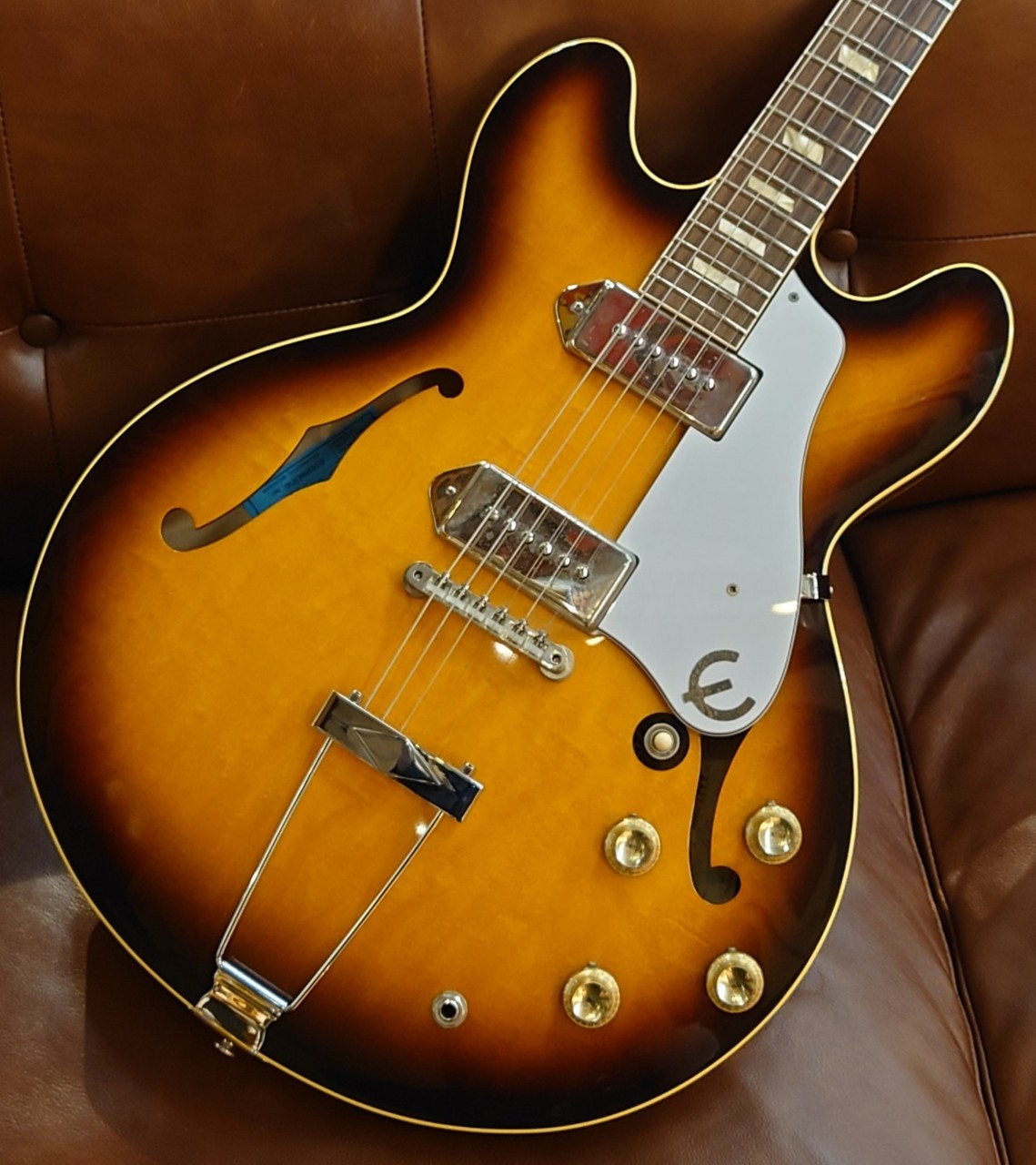 Epiphone John Lennon 1965 Casino Sunburst Electric Guitar Used 2000s