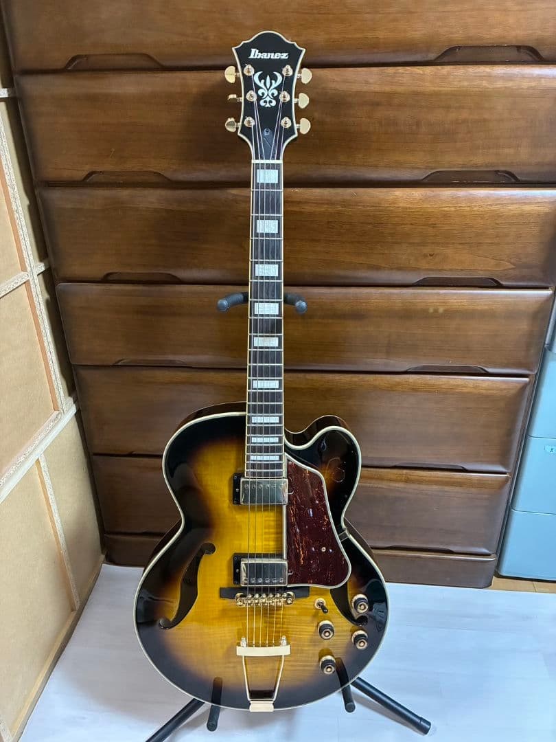 Ibanez AF95FM-AYS Electric Guitar W/Gig Bag Used Product Shipping From Japan