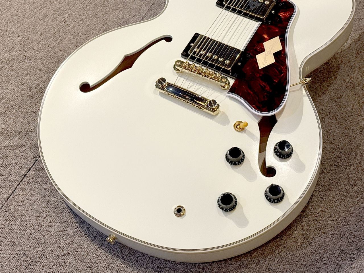 Epiphone Inspired BY Gibson Custom 1959 ES-355 Classic White Used [AUTH]