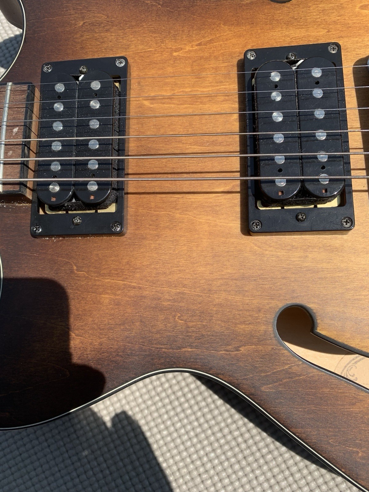 Ibanez Artcore AM73B-TF Semi-Hollow Electric Guitar w/Gig Bag