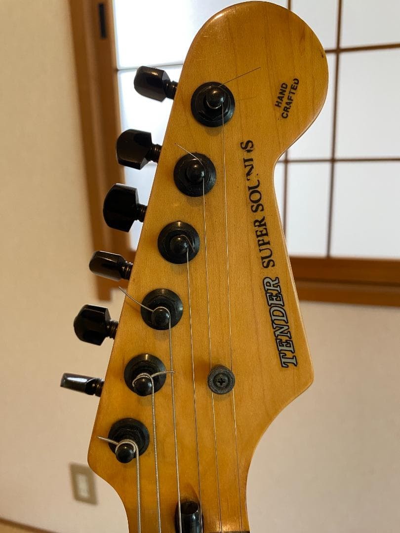Tender Super Sound Vintage 1970s-80s Stratocaster Type Electric Guitar MIJ Japan