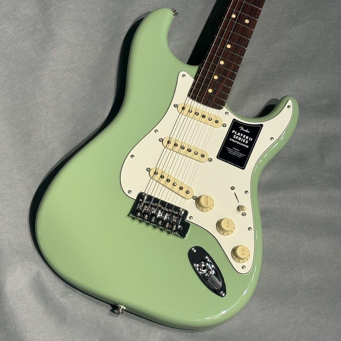 Fender Player II Stratocaster RW Birch Green Used 3.4kg, Iconic Sound & Style
