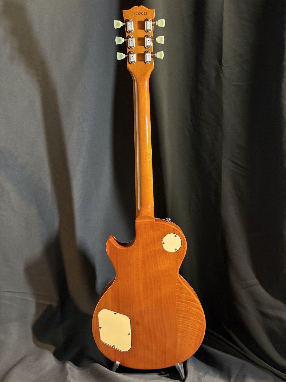 [GrassRoots] G-LP-STD Gold Used Maple Top Mahogany Back Body w/Soft Case JPN