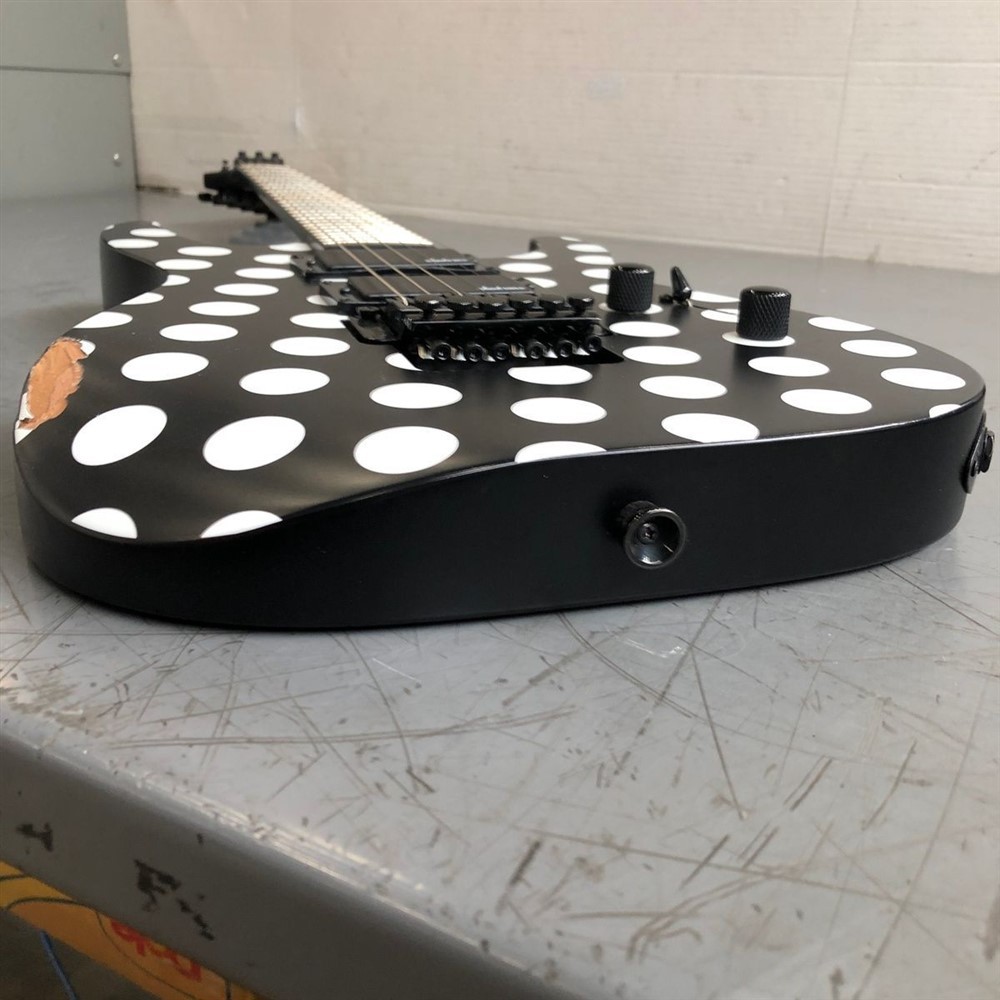 JACKSON SOLOIST SLX DX X-SERIES SOLIDBODY ELECTRIC GUITAR – POLKA DOT -READ!