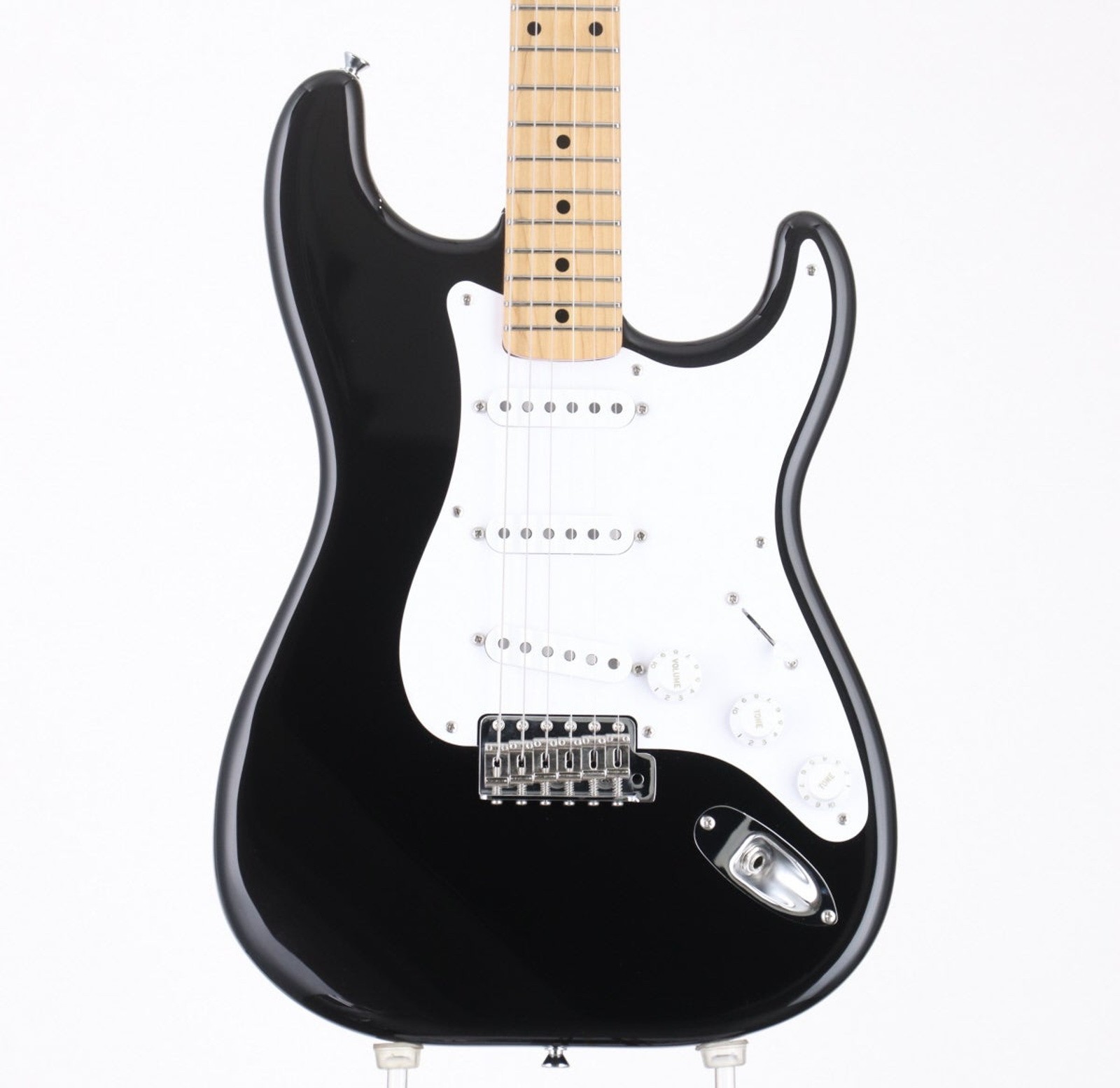 Edwards E-ST-ALM BLK 2025 Used Alder Body Maple Fingerboard Black w/Soft Case