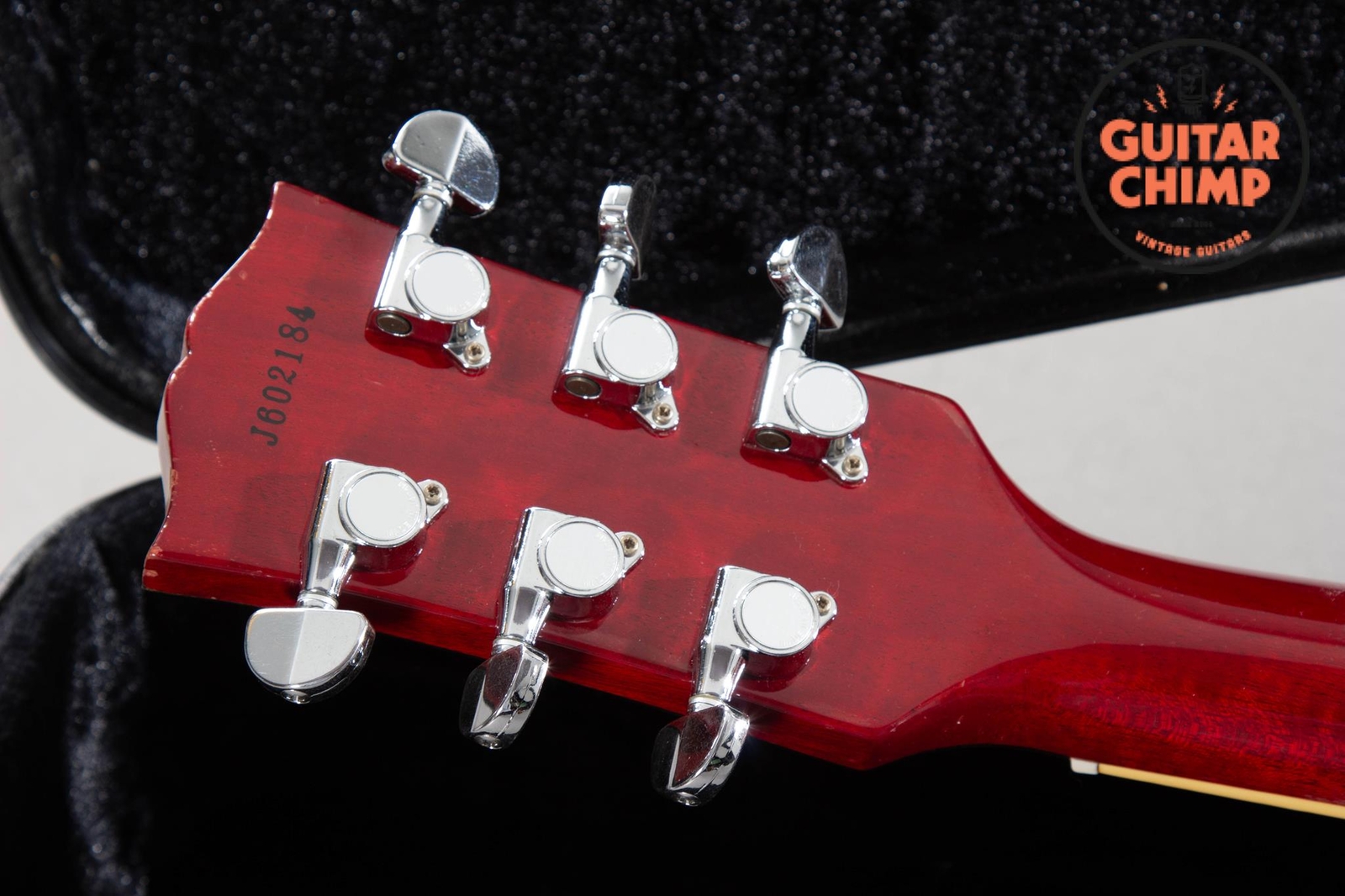 1996 Orville ES-335 Cherry Grinning Dog ’59 Pickups