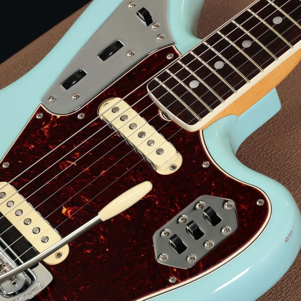 Fender American Original 60s Jaguar Rosewood FB Daphne Blue Used