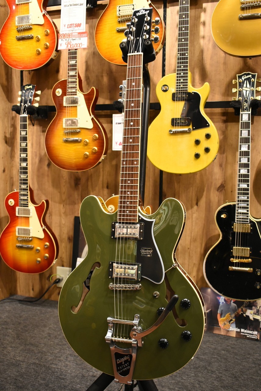 Heritage LTD H-535 Standard w/Bigsby Olive Drab [2024 Used] [3.84kg/Lollartron]
