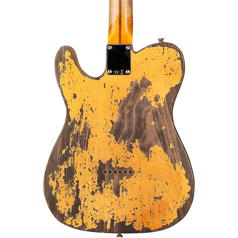 Fender CS 1951 Telecaster Super Heavy Relic Guitar Super Faded Nocaster Blonde