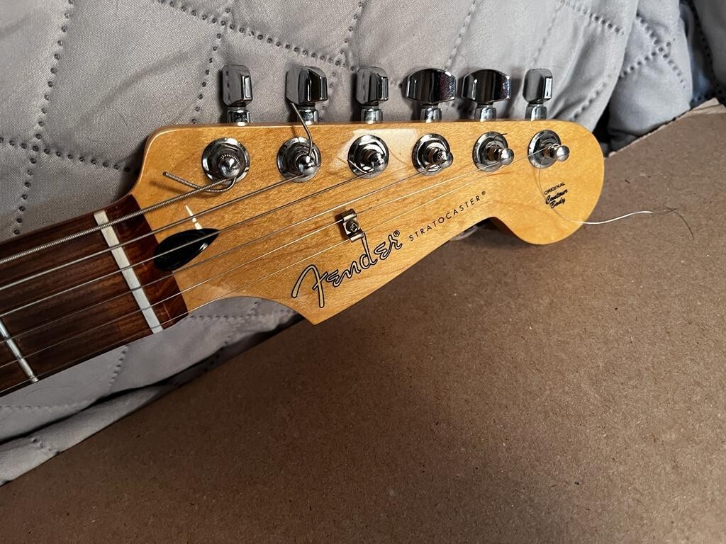 Fender Player Stratocaster with Pau Ferro Fretboard Silver Electric Guitar