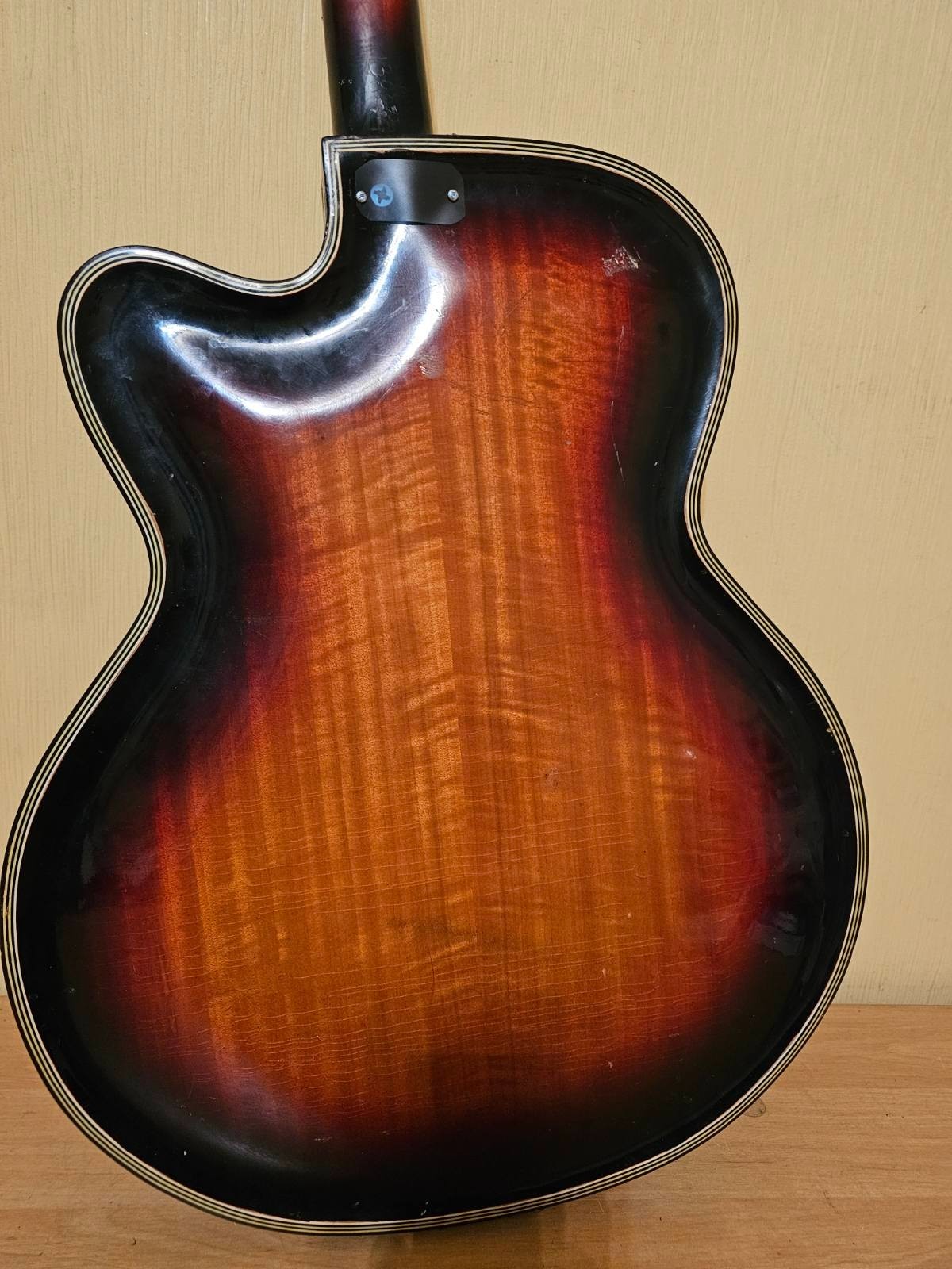 70s Musima Record GDR Germany Electric Guitar Vintage and very Rare