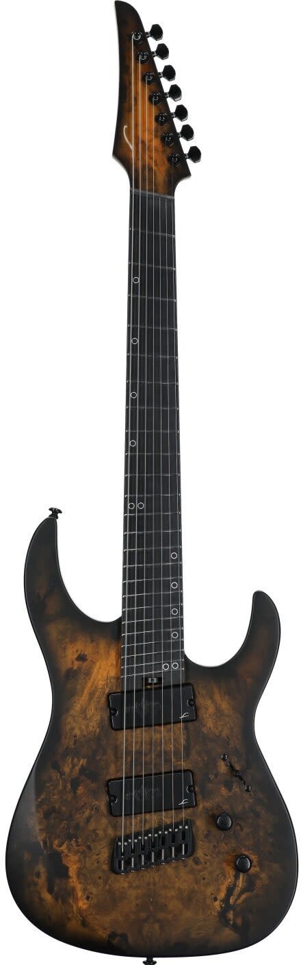 Legator N7FSS Ninja 7-S Multi-Scale Electric Guitar, Composite, Death Valley