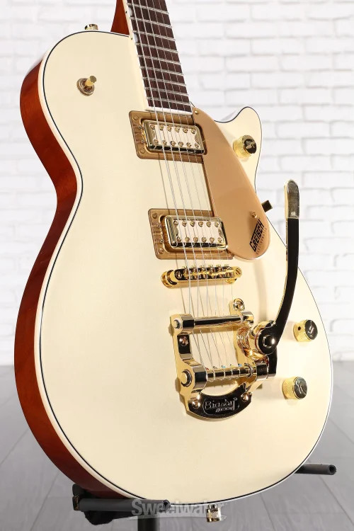 Gretsch Electromatic Pristine LTD Jet Electric Guitar with Bigsby – White Gold