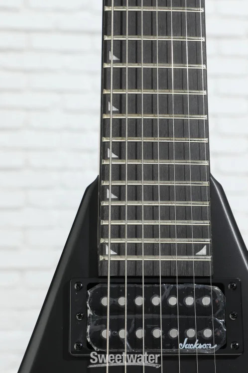 Jackson King V JS22 HT 7-string Electric Guitar – Satin Black