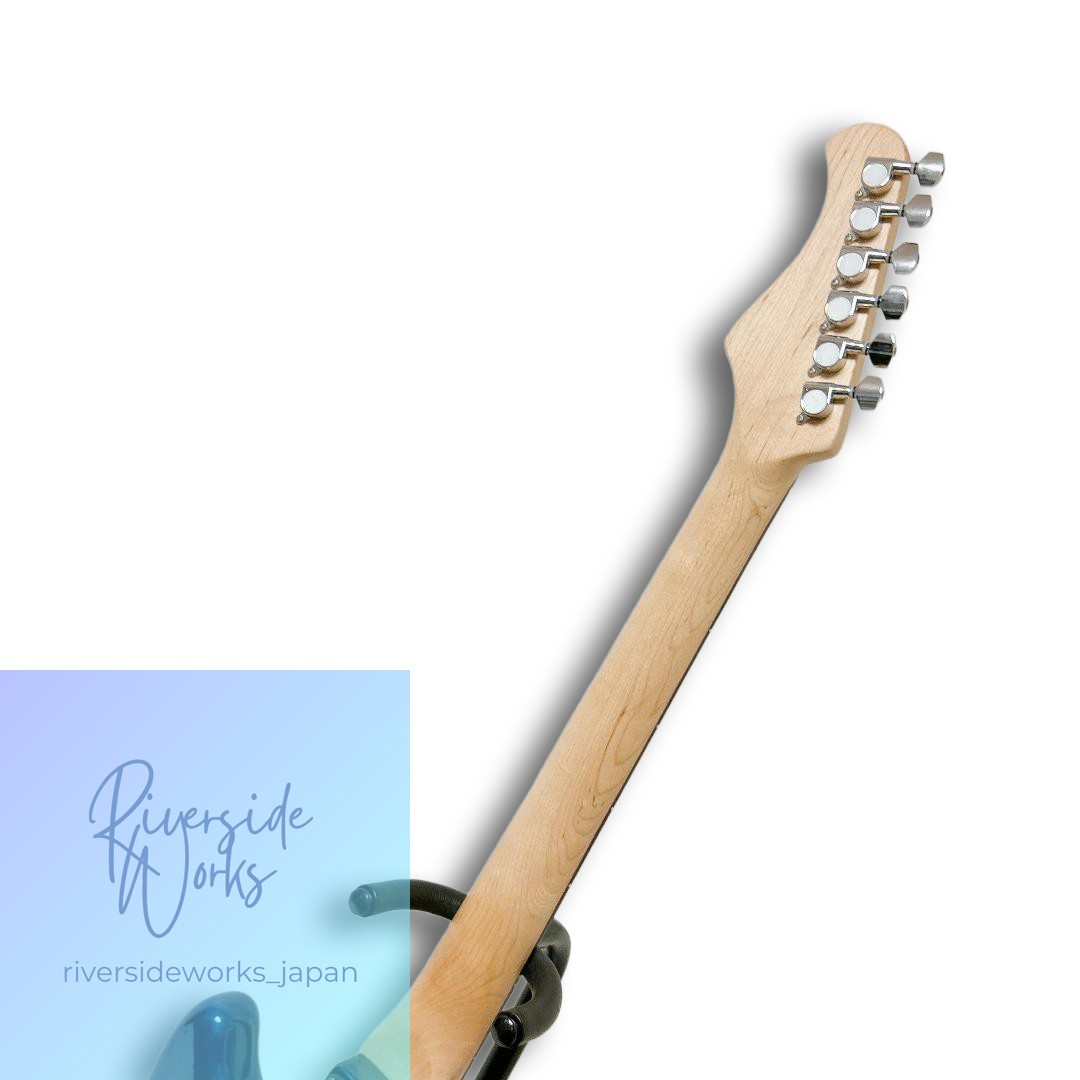 Mint Bacchus Mustang Electric Guitar Navy Blue