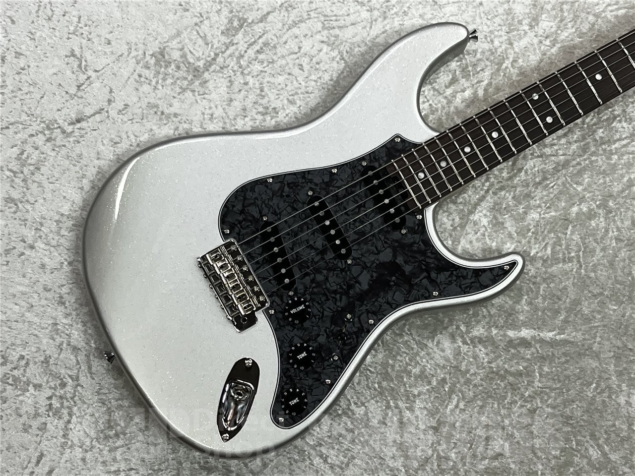 Edwards E-SNAPPER TO Guitar Royal Silver Used 2H Humbucker Signature Model