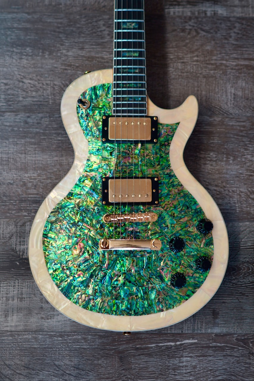 AIO Wolf WLP 750T Abalone Electric Guitar