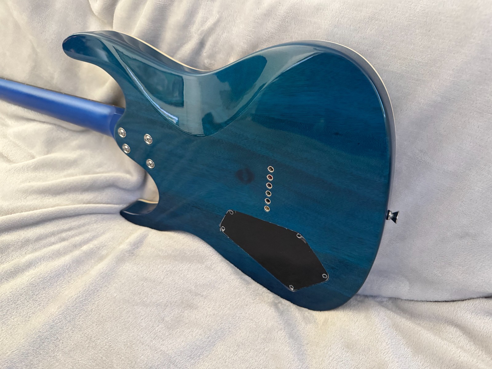 Ibanez Style Electric Guitar Built Hand Wound Pickups/ USA Stunning/ Video