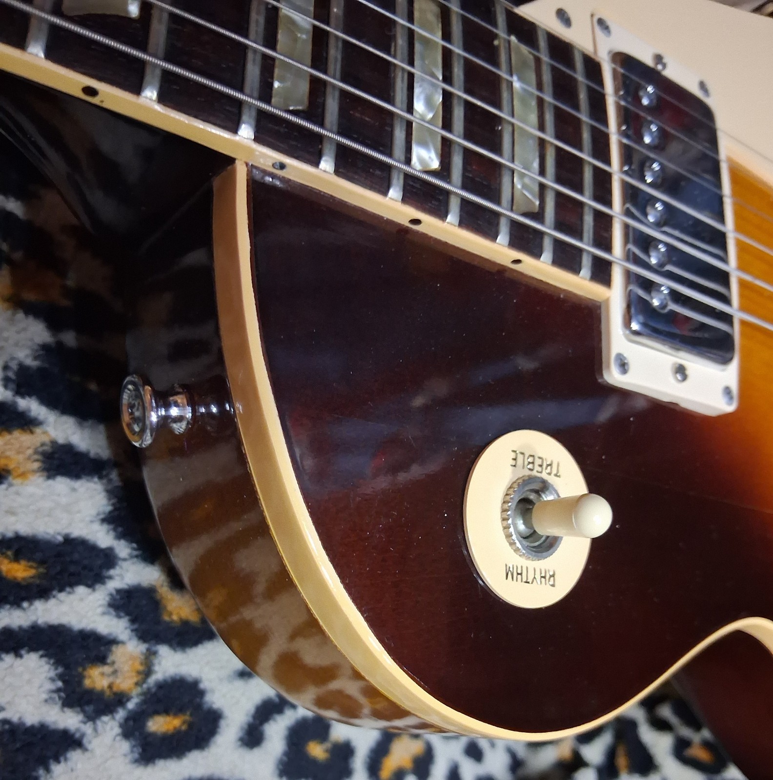 Vintage 1974 Les Paul Standard TSB Factory Large Humbuckers Rare find MINT Orig