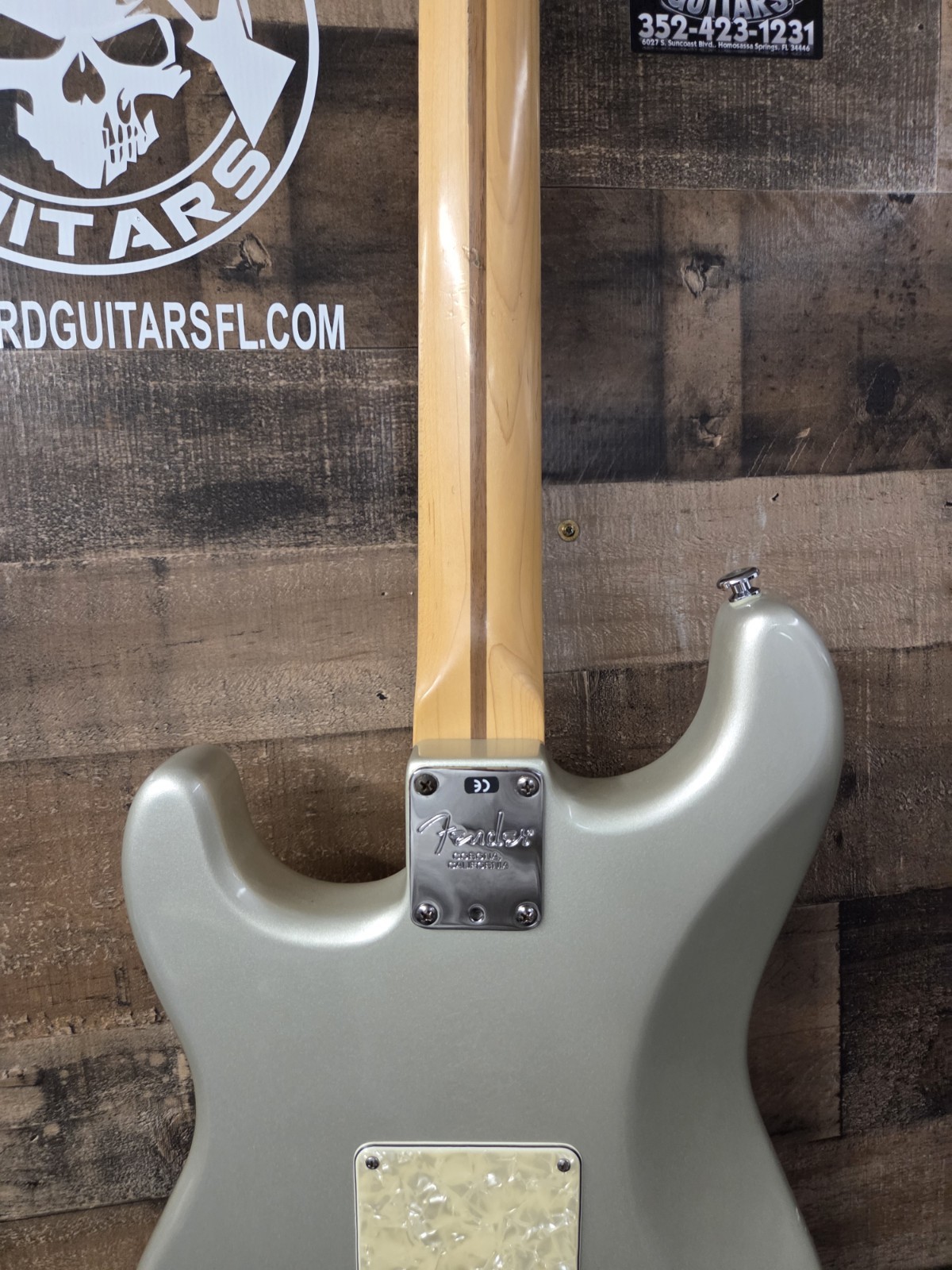2002 Fender American Double Fat Stratocaster HH Shoreline Gold W/Ohsc