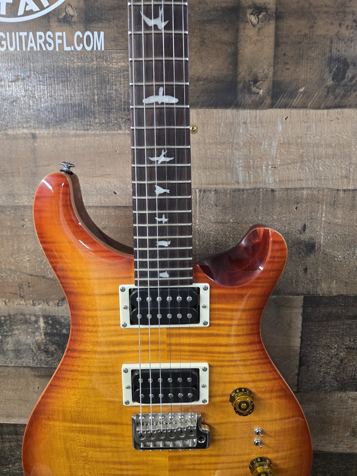 PRS SE Custom 24 With Gig Bag Vintage Sunburst