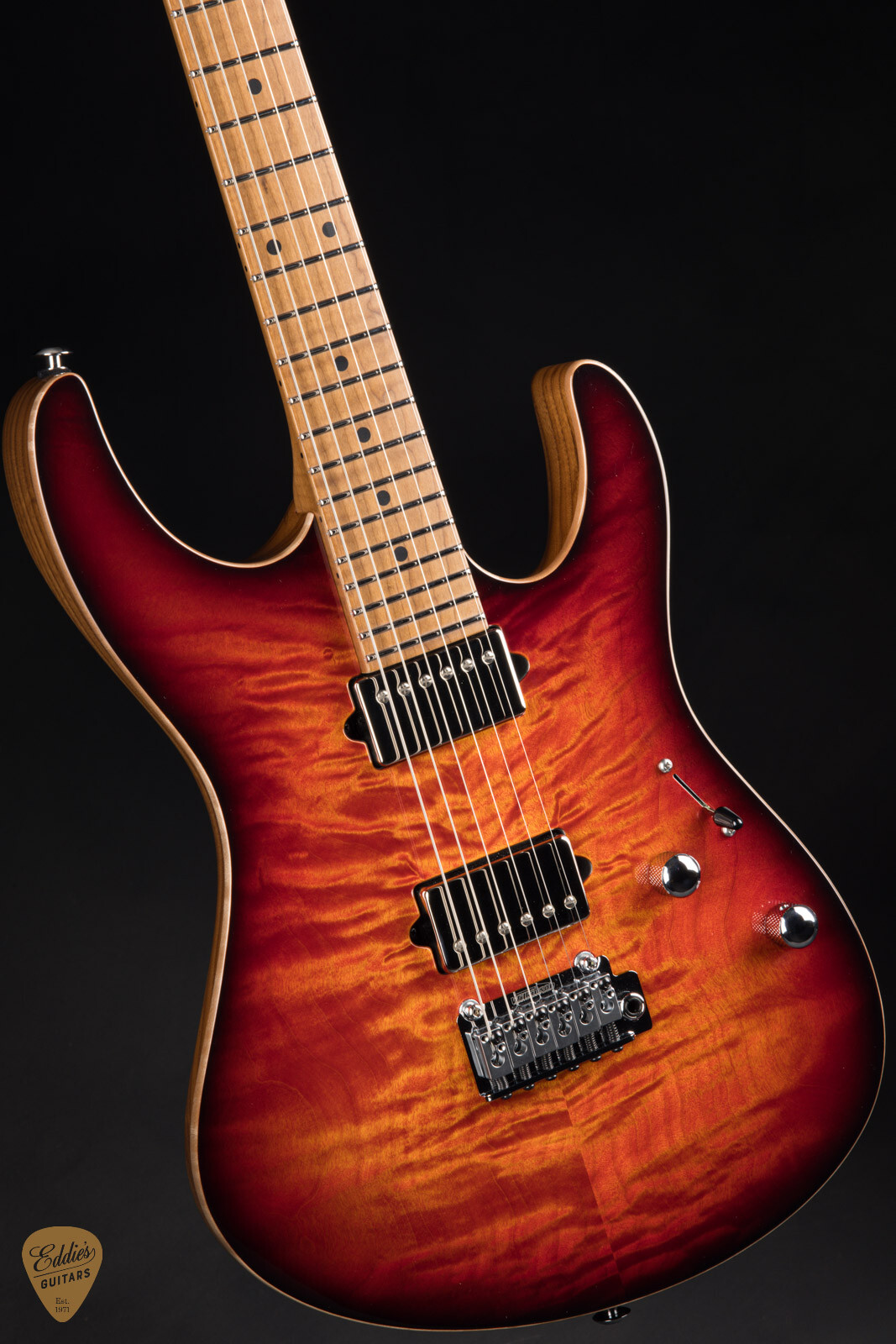 Suhr Modern Quilt Roasted – Inferno Burst #85920