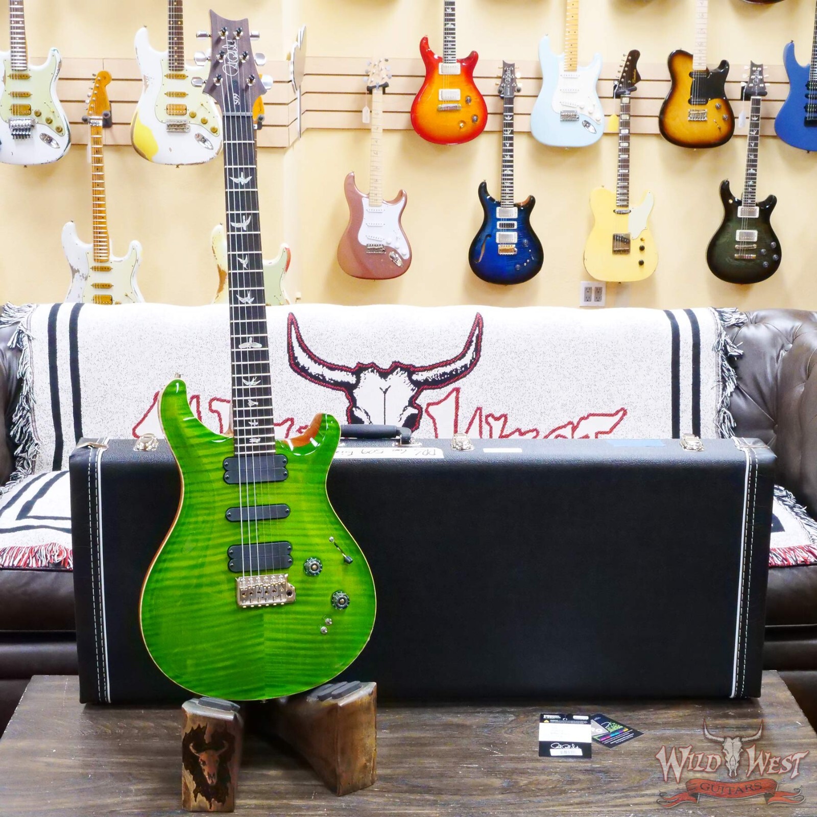 2023 Paul Reed Smith PRS Core 509 HSH Mahogany Body & Neck Eriza Verde