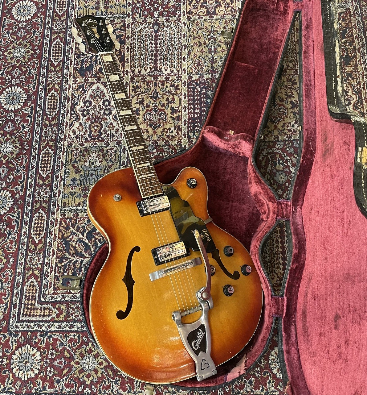 Guild Duane Eddy Signature DE-400 1965 Vintage 17″ Laminate Maple Guitar