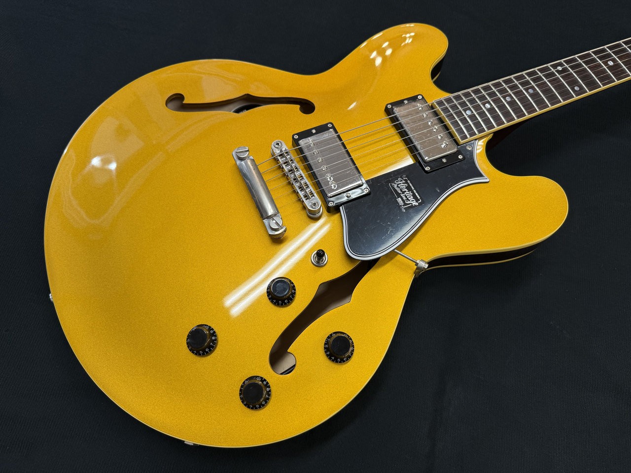 Heritage Standard Collection H-535 Gold Top with hard case Electric Guitar