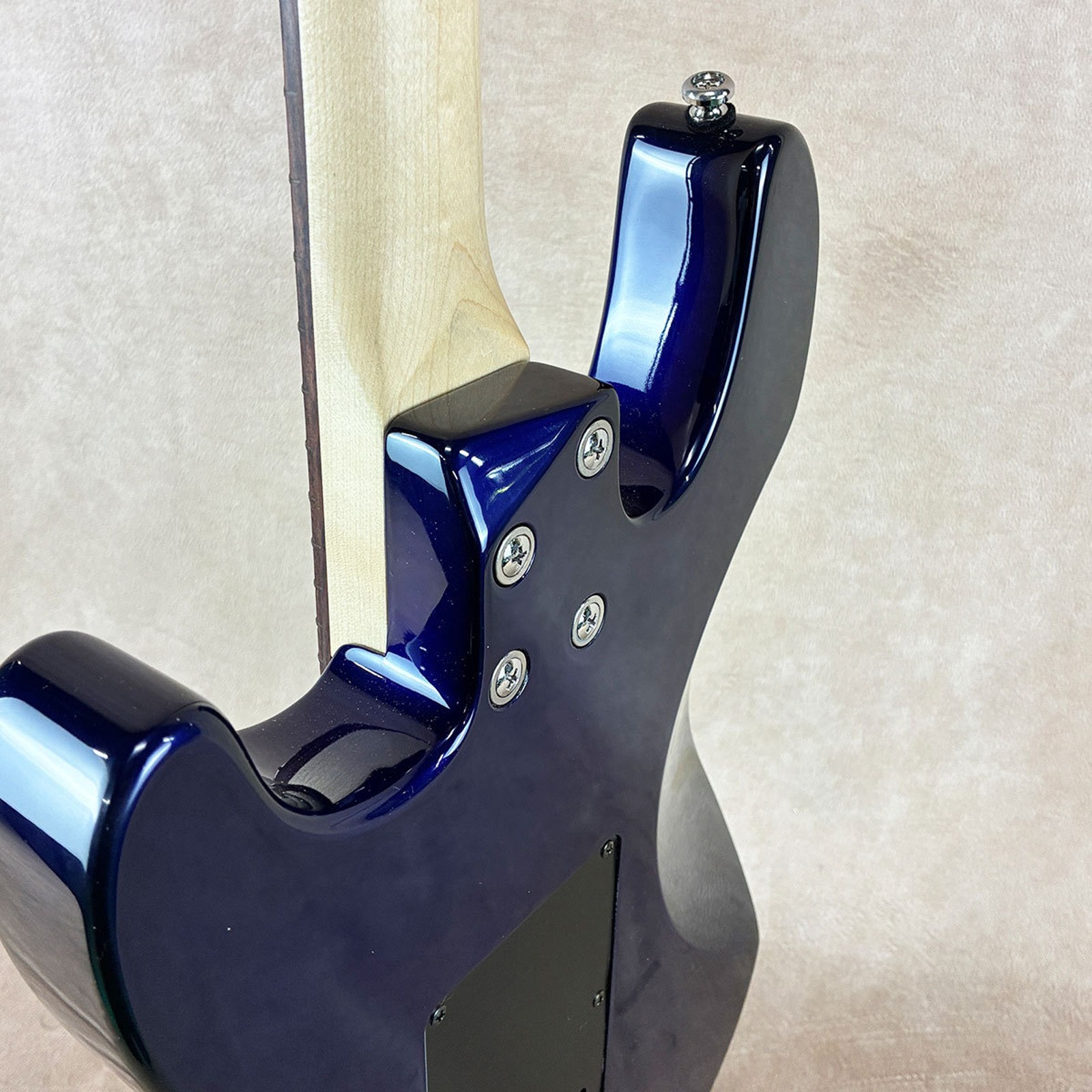 Greco WS-BG101 SH Metallic Blue Used Hardwood Body Maple Neck Metallic Blue