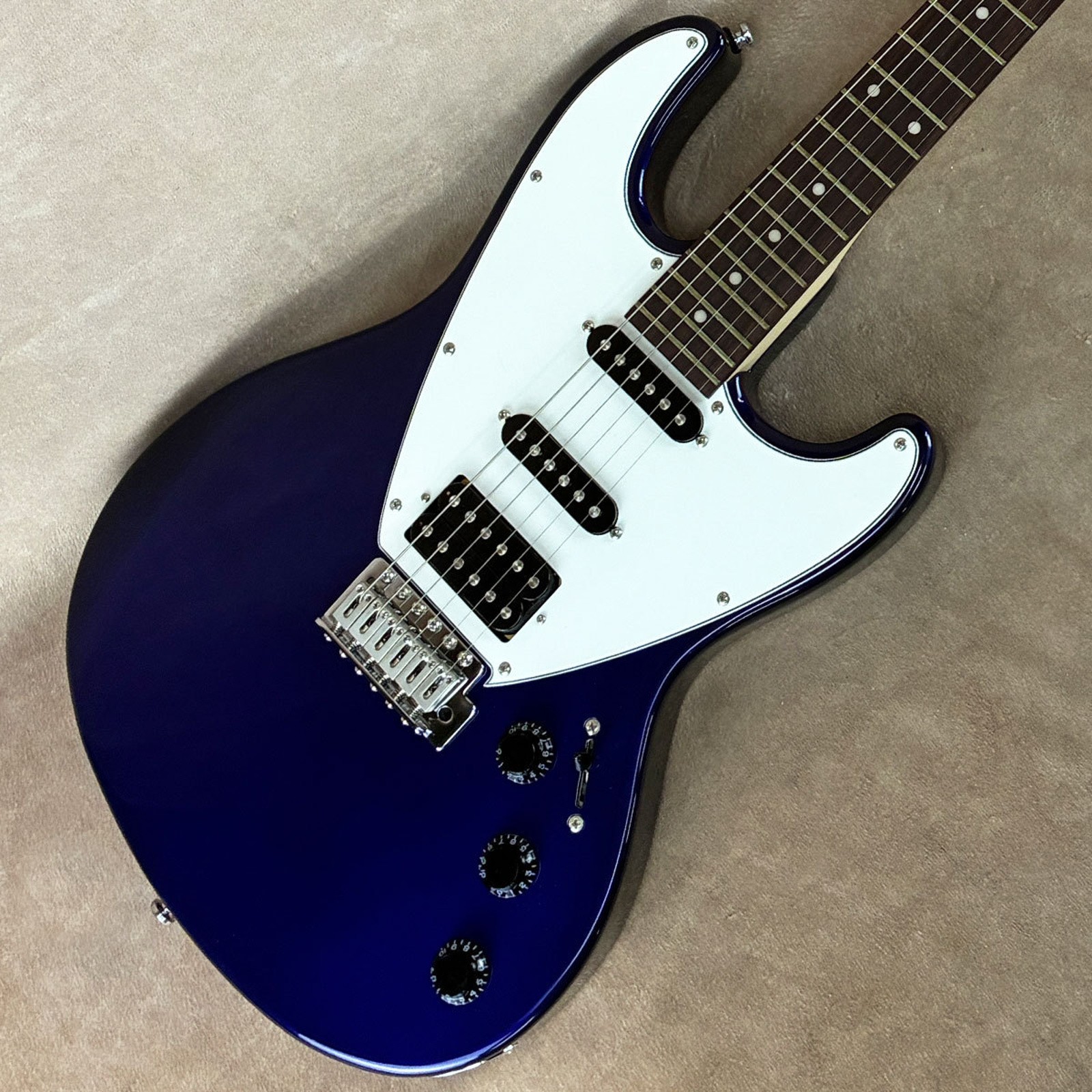 Greco WS-BG101 SH Metallic Blue Used Hardwood Body Maple Neck Metallic Blue