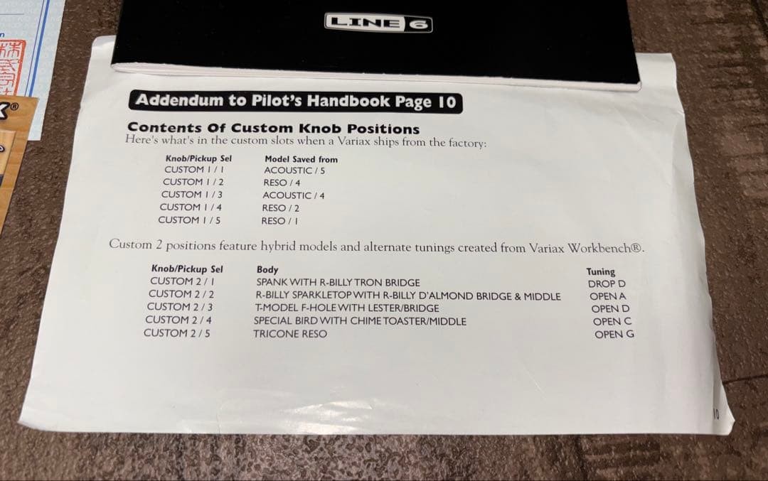 Variax 700 Line6 Safe delivery from Japan