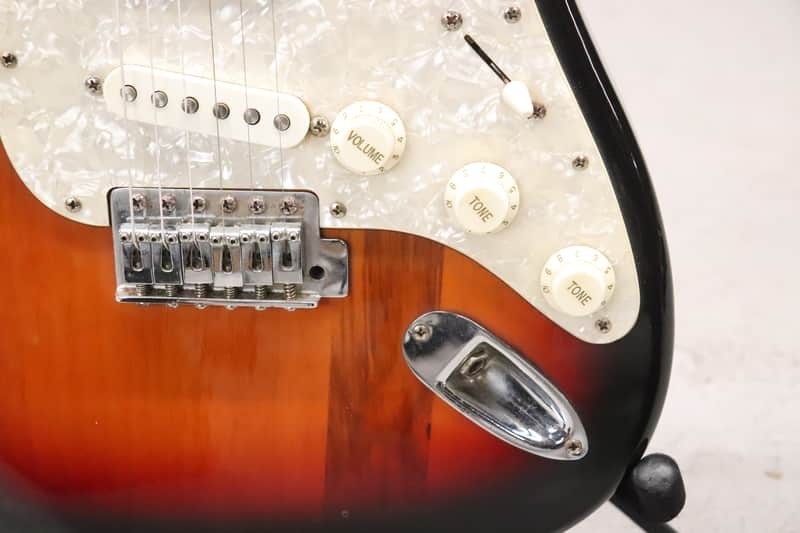 Harmony H-80 Strat Style Electric Guitar Sunburst Finish 1980’s