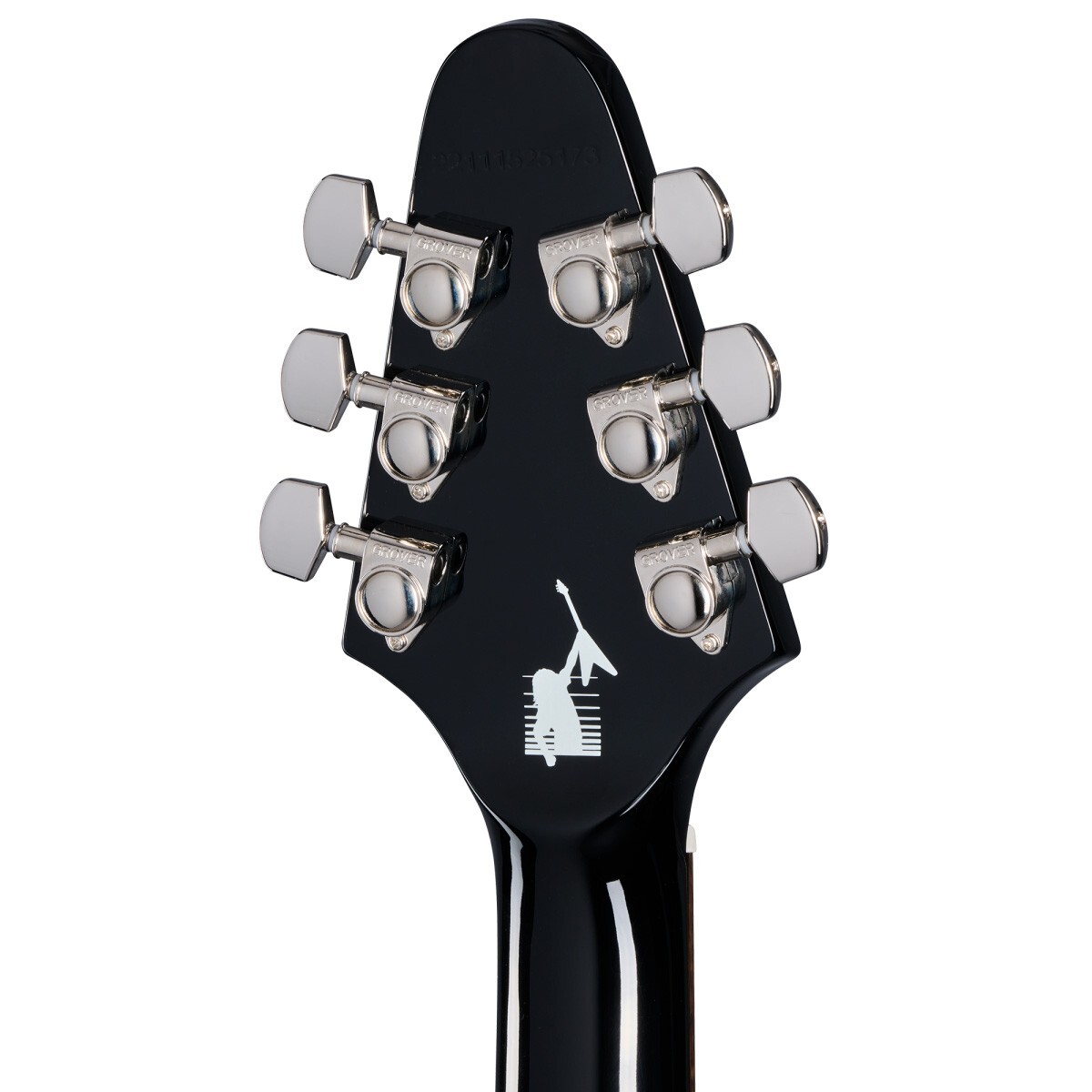 Epiphone Inspired by Gibson Custom Kirk Hammett 1979 Flying V Ebony w/Hard case