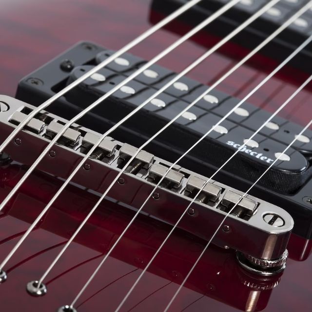 Schecter Omen Extreme-7 7-String Electric Guitar – Black Cherry