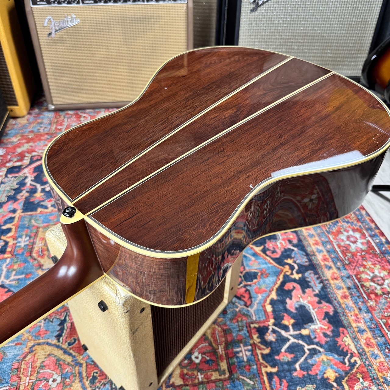 *Video* Yamaha Custom Shop Luxury Line LL31B 1997 All Solid Woods w/Tags & HSC