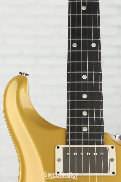 PRS DGT Electric Guitar with Moon Inlays – Gold Top