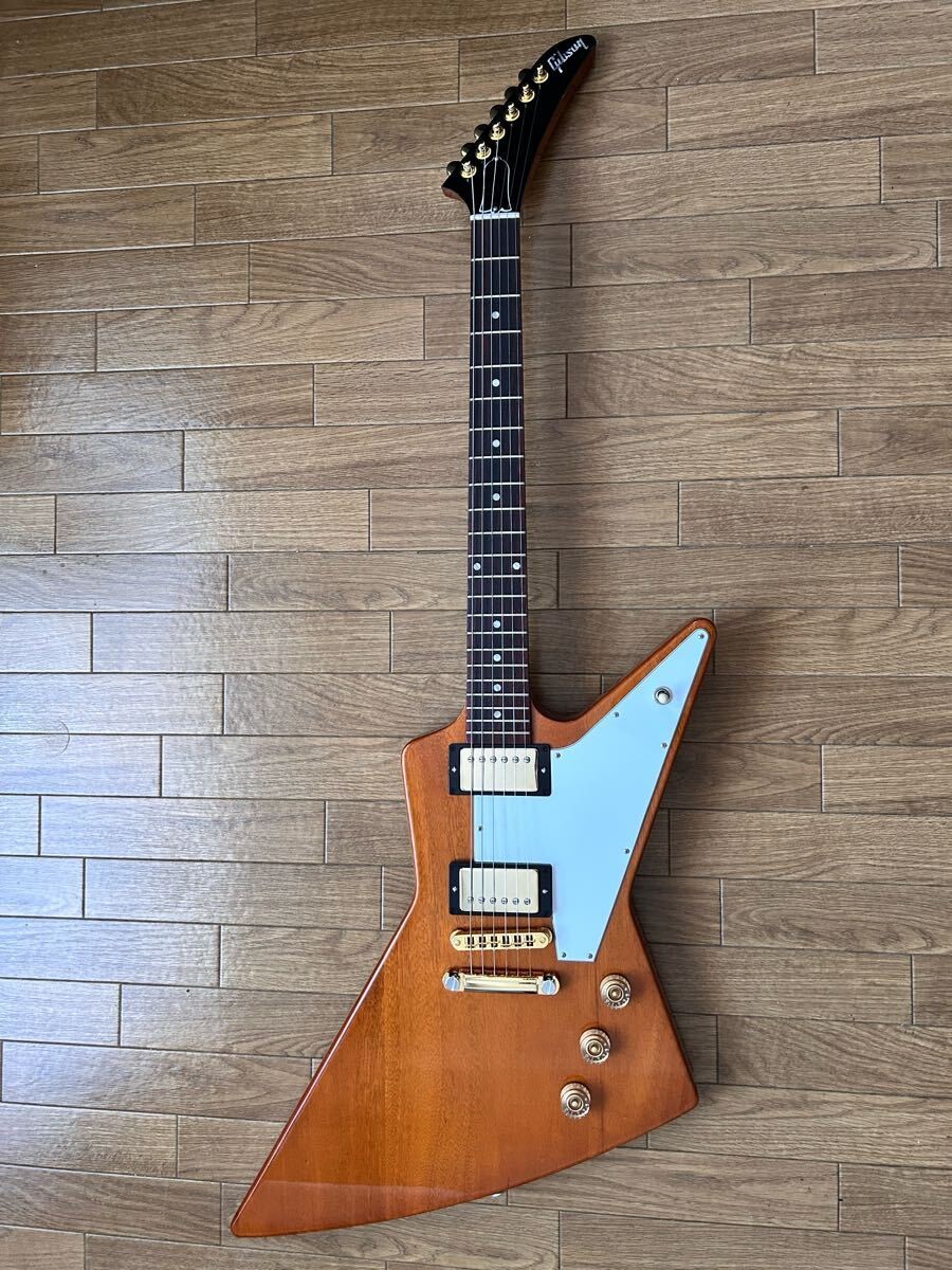 Gibson Explorer 2019 Antique Natural Popular Gold Parts Specs 3.75Kg