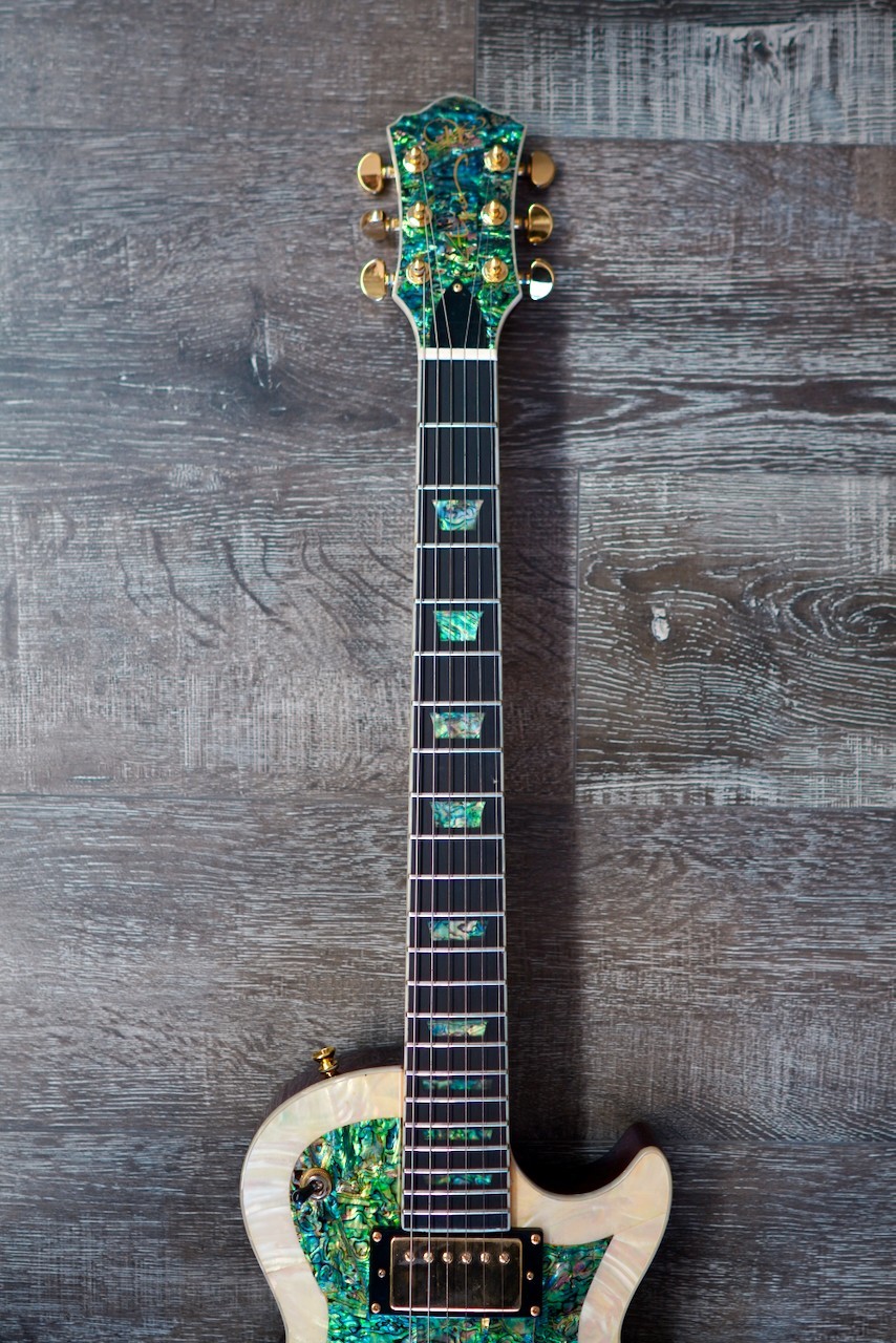 AIO Wolf WLP 750T Abalone Electric Guitar