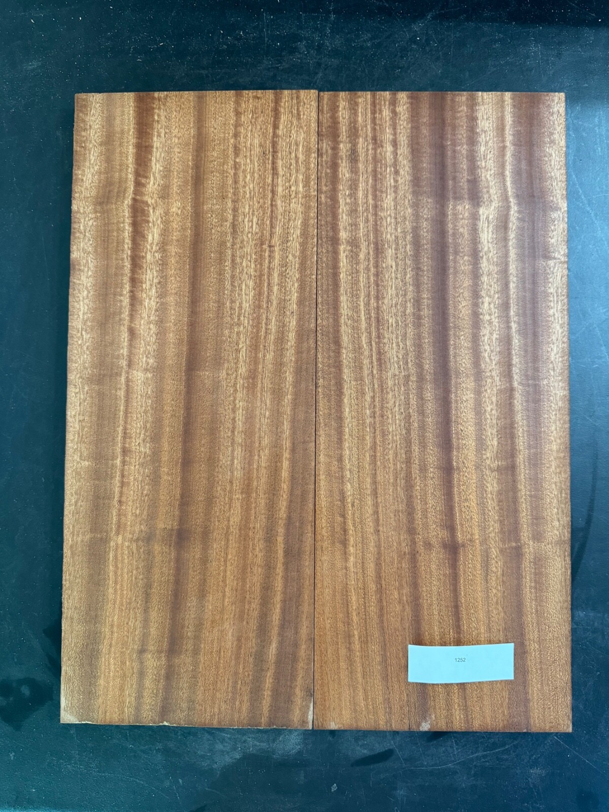 GUITAR DROP/CARVE TOP LUTHIER WOOD RIBBON SAPELE 18X14X.75 #1252
