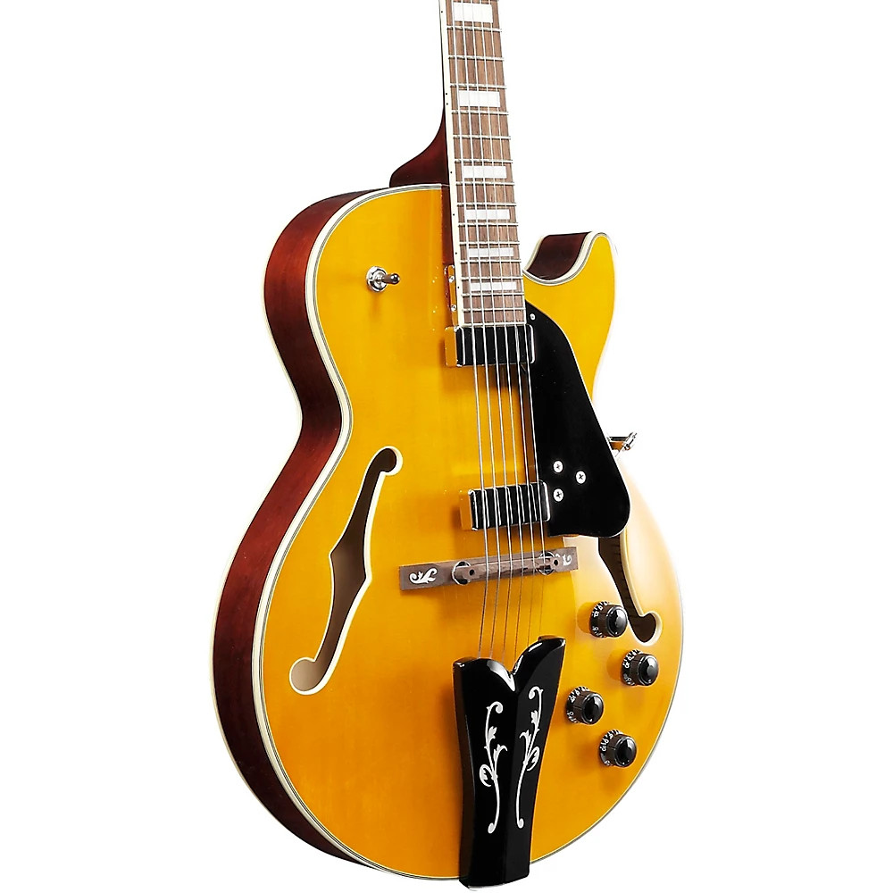 Ibanez GB10EM George Benson Hollowbody Electric Guitar Antique Amber