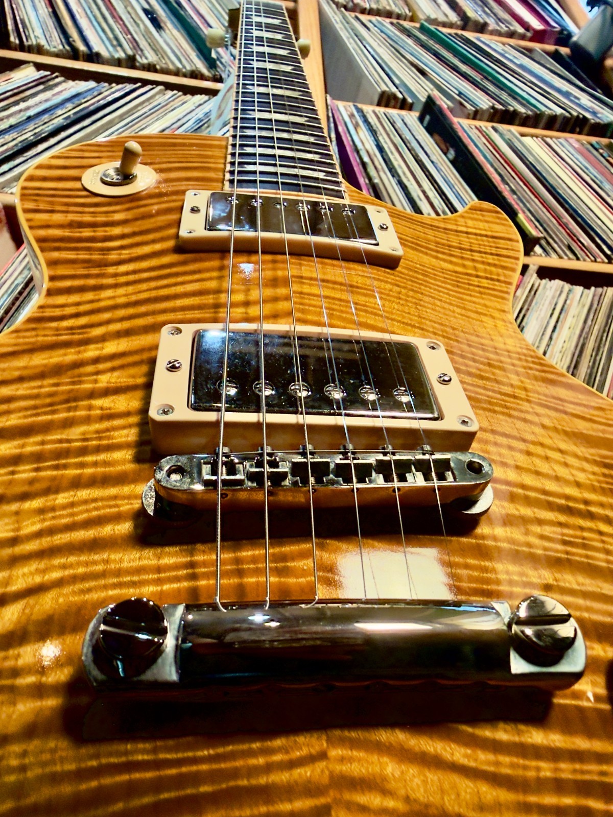1997 Gibson Custom Shop Les Paul Classic • natural • Korina body • Korina neck