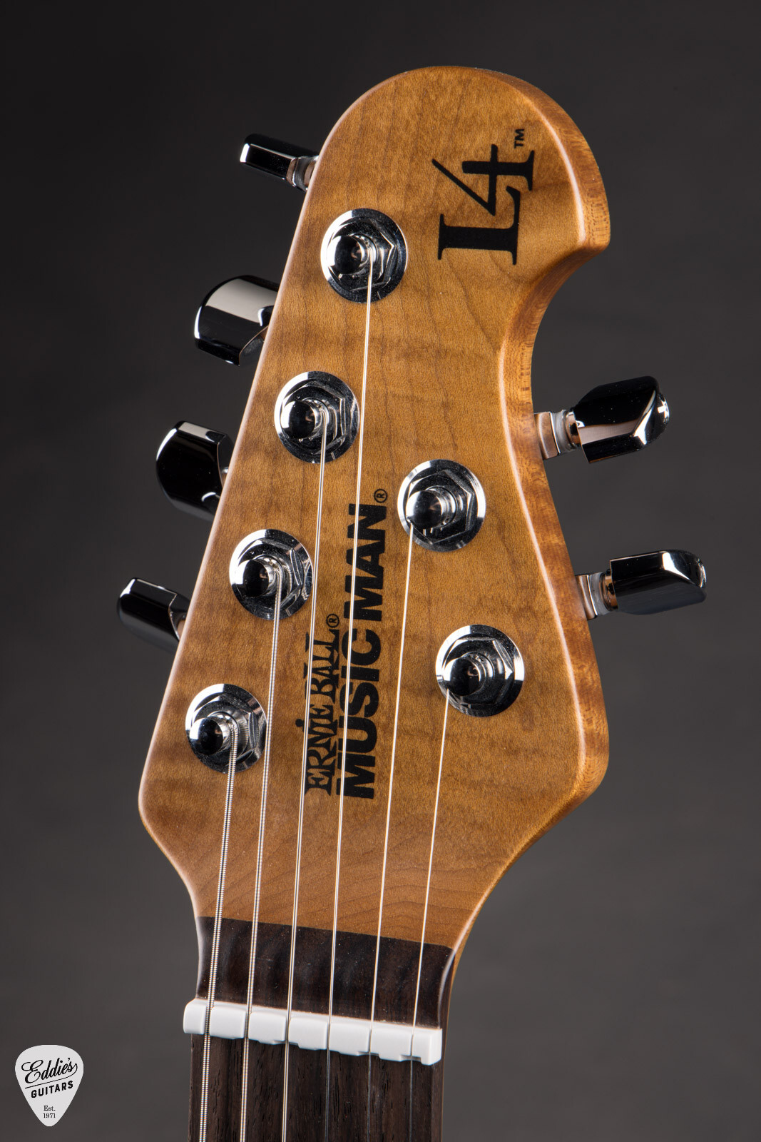 Ernie Ball Music Man Luke 4 HH – Black Sparkle