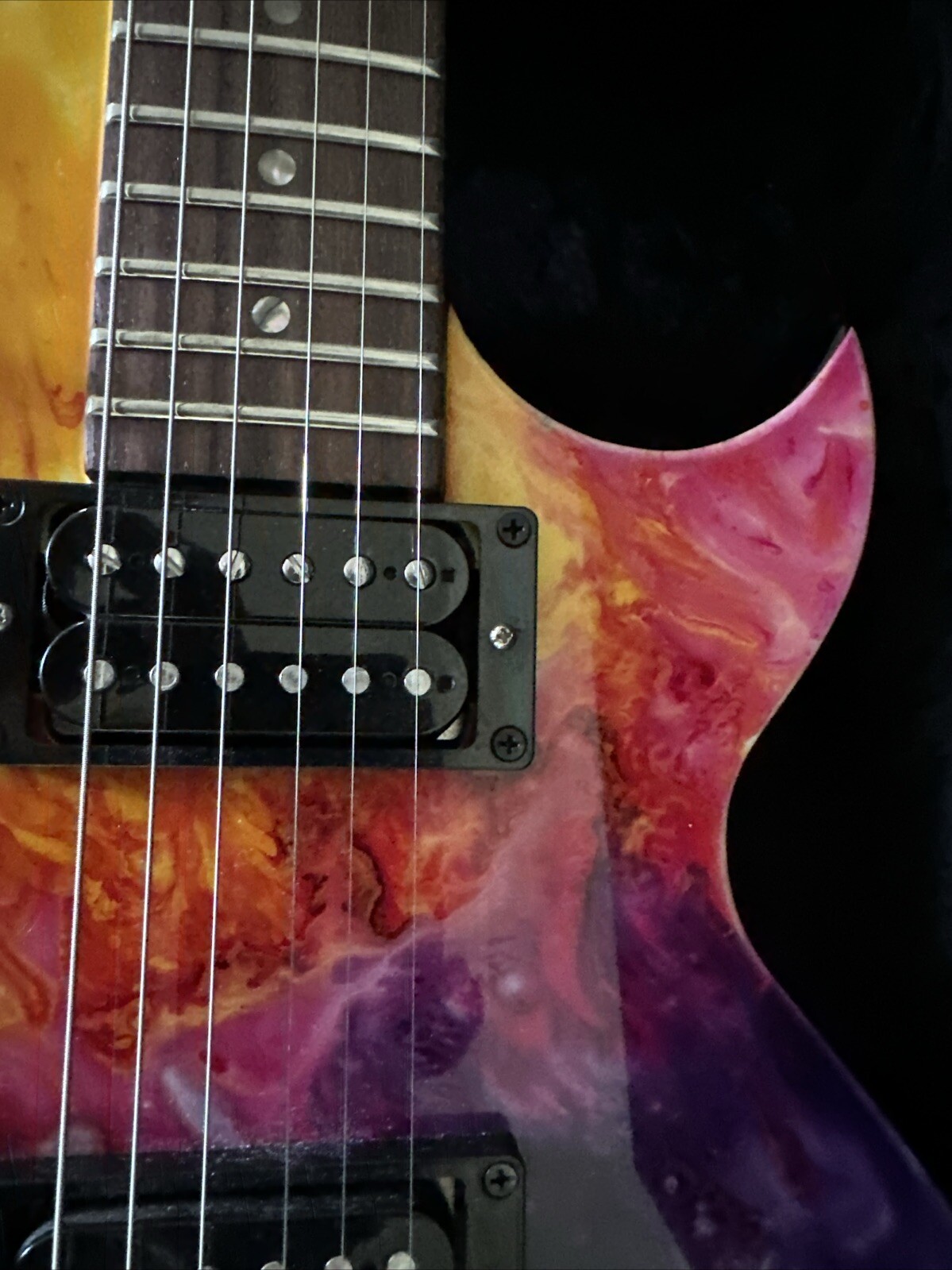 GMP® Guitars Pawn Shop® Special Rainbow Graphic by Dan Lawrence DRL Graphics