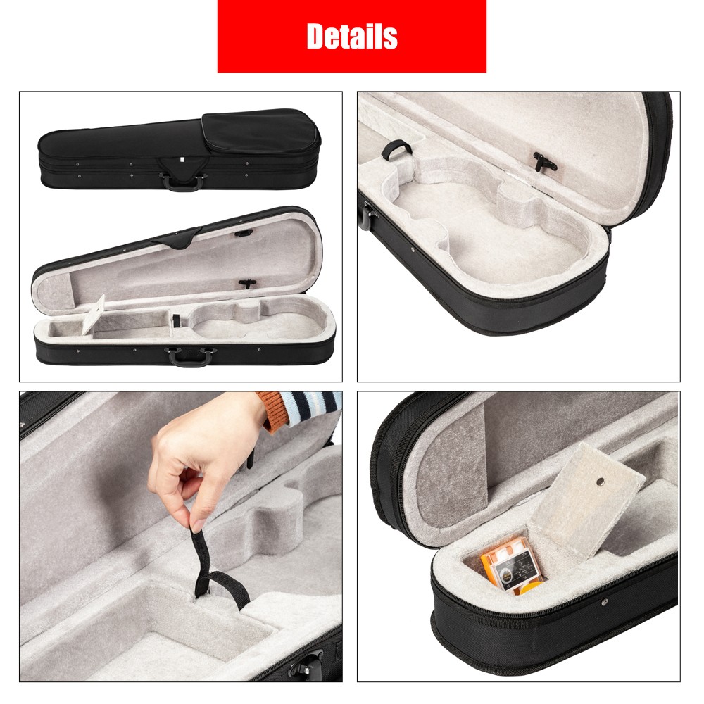 GV103 4/4 Spruce Panel Violin Matte SET White US STOCK