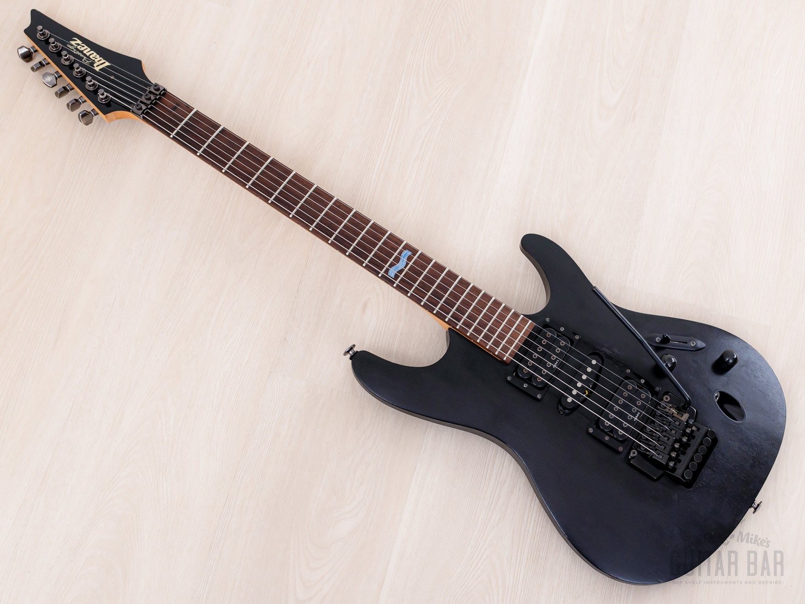 2001 Ibanez Prestige S Series S470 HSH Satin Black w/ Floyd Rose